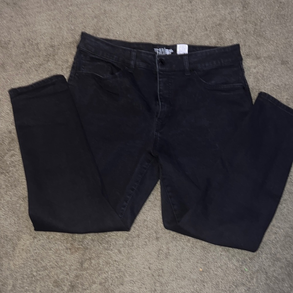 Time and Tru black high rise skinny jeans size 20P